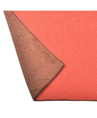 Luxe Throw: Twill - Papaya