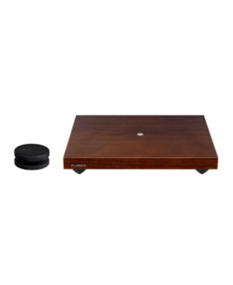 IB40 Turntable Isolation Base and Vinyl Record Weight Stabilizer with Rubberized Finish