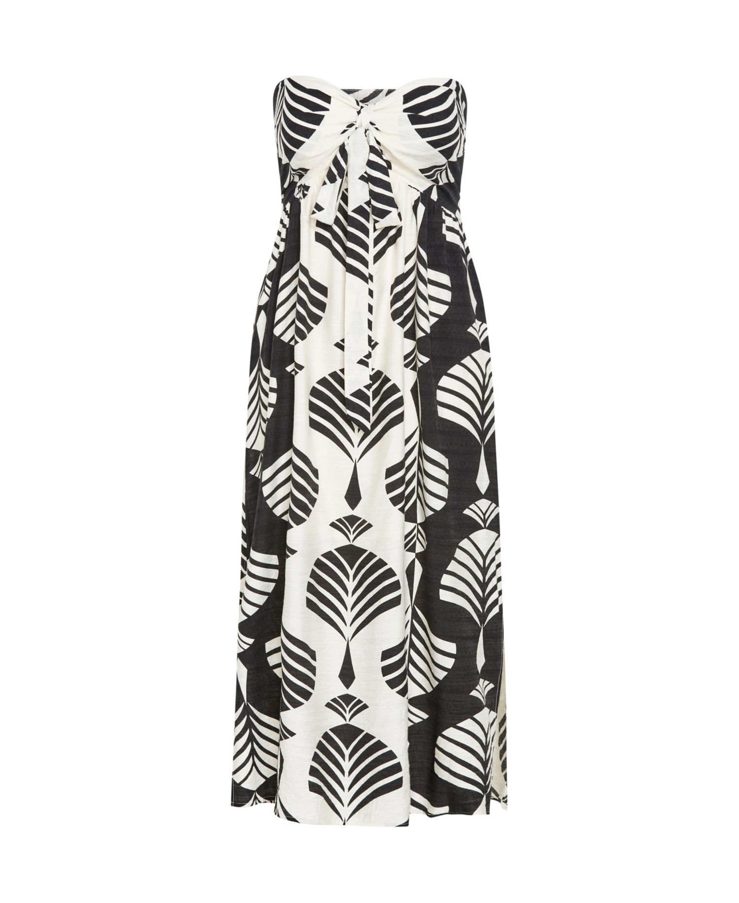 Women's Peta Border Print Maxi Dress