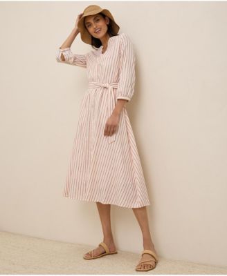 Women's Organic Cotton Sunset Lightweight Cotton Easy Dress