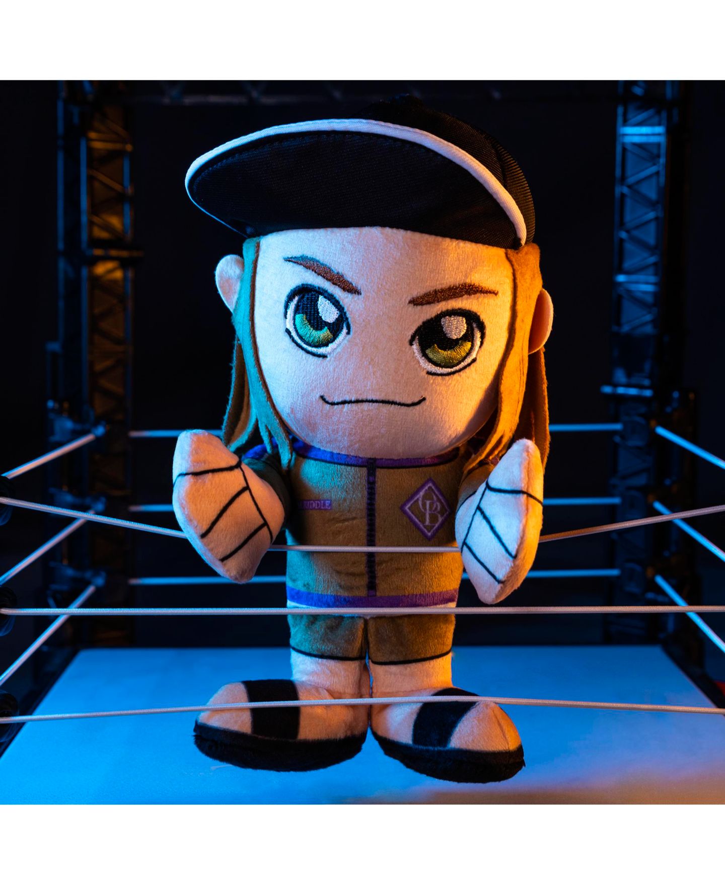 Детская мягкая игрушка Bleacher Creatures Matt Riddle 8" Kuricha Bean-Bag Plush, цвет: Разноцветный — фото 4