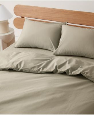Organic Cotton Room Service Sateen Duvet Cover - Twin/Twin XL