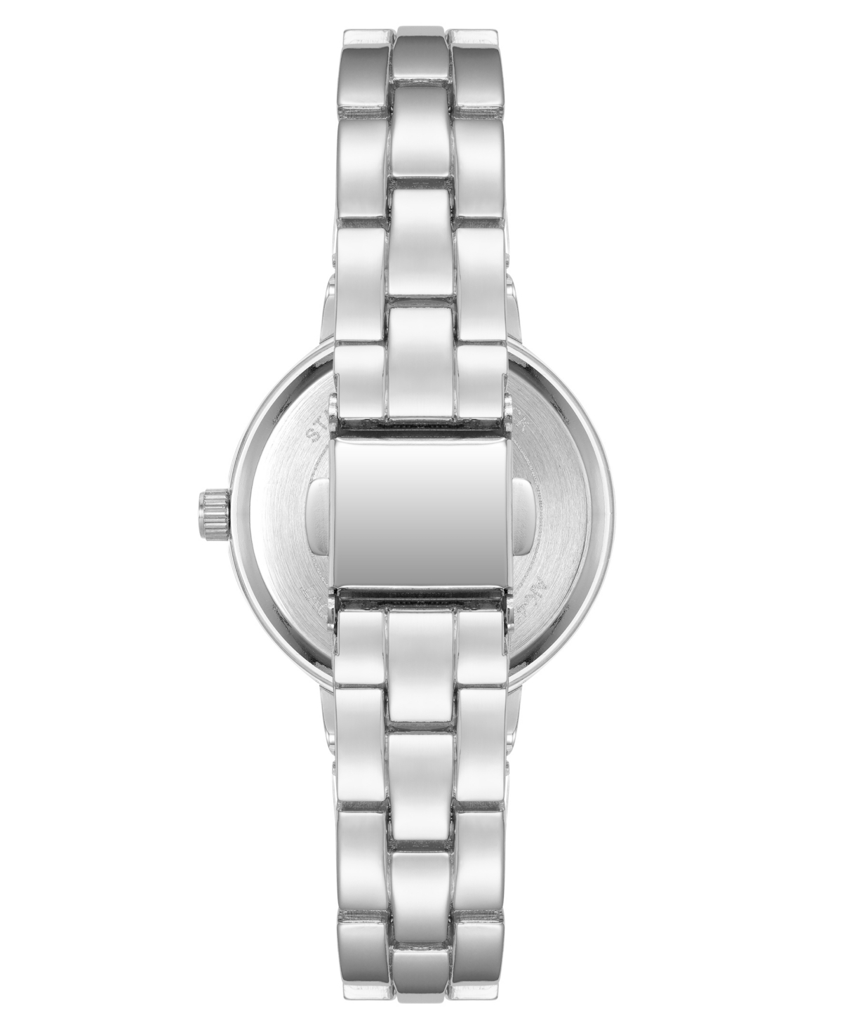 Shop Anne Klein Women's Quartz Modern White Enamel And Silver-tone Metal Alloy Watch, 30mm In White,silver-tone