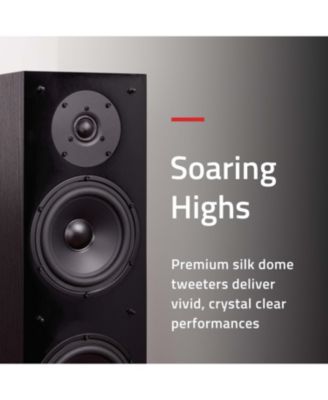 – Elite Series, High Definition 5.0 Surround Sound, Floorstanding Towers, Center & Rear Speakers – Home Theater Speaker System