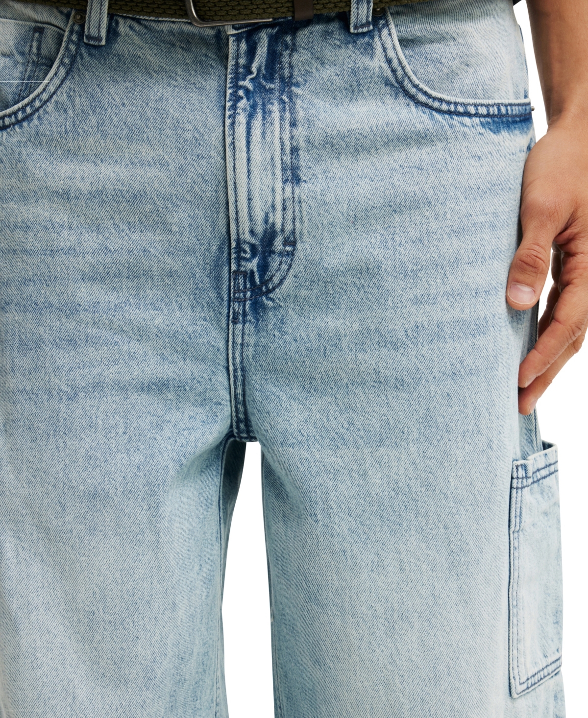 COTTON ON MEN'S SUPER BAGGY JEANS 