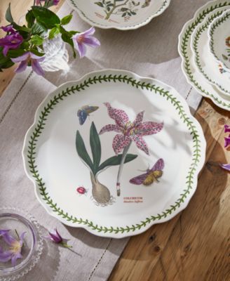 Botanic Garden Lotus Blossom Porcelain Platter
