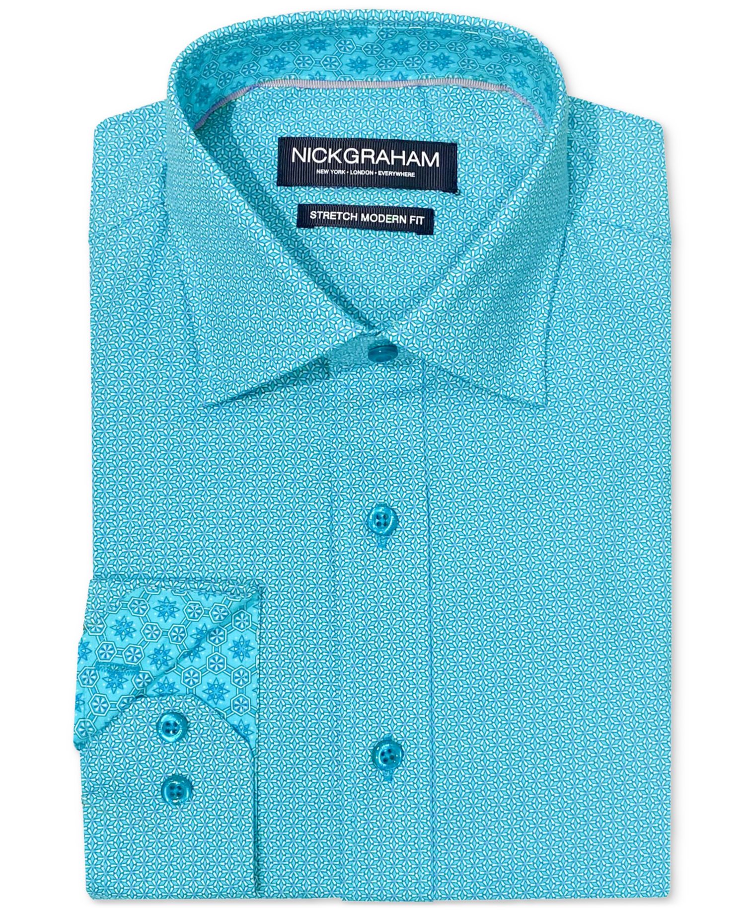 Men's Kaleidoscope Star Dress Shirt