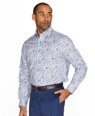 Men's Botanical Floral Dress Shirt