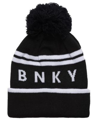 Boys Sundance Pom - Raven Beanie