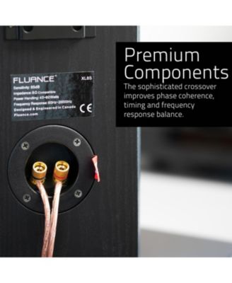 Reference High Performance 2-Way Bookshelf and Surround Speakers for a 2-Channel Stereo or Home Theater System