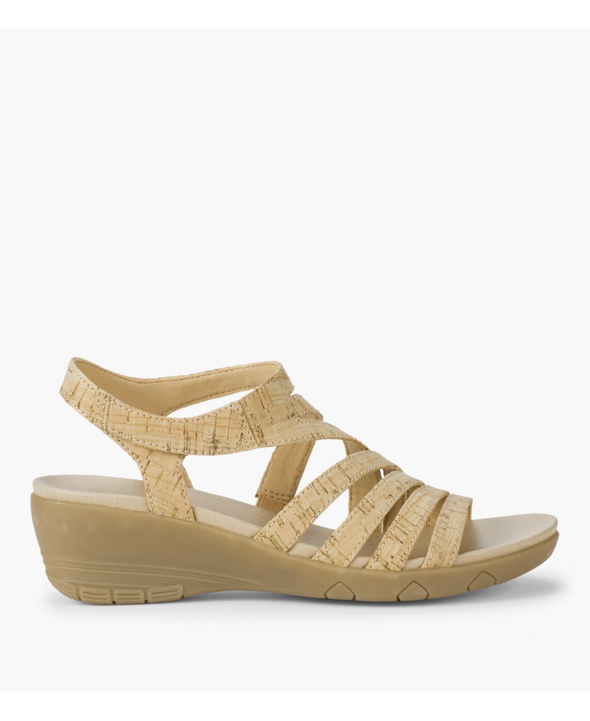 Baretraps Women's Harlean Open Toe Wedge Sandals In Natural