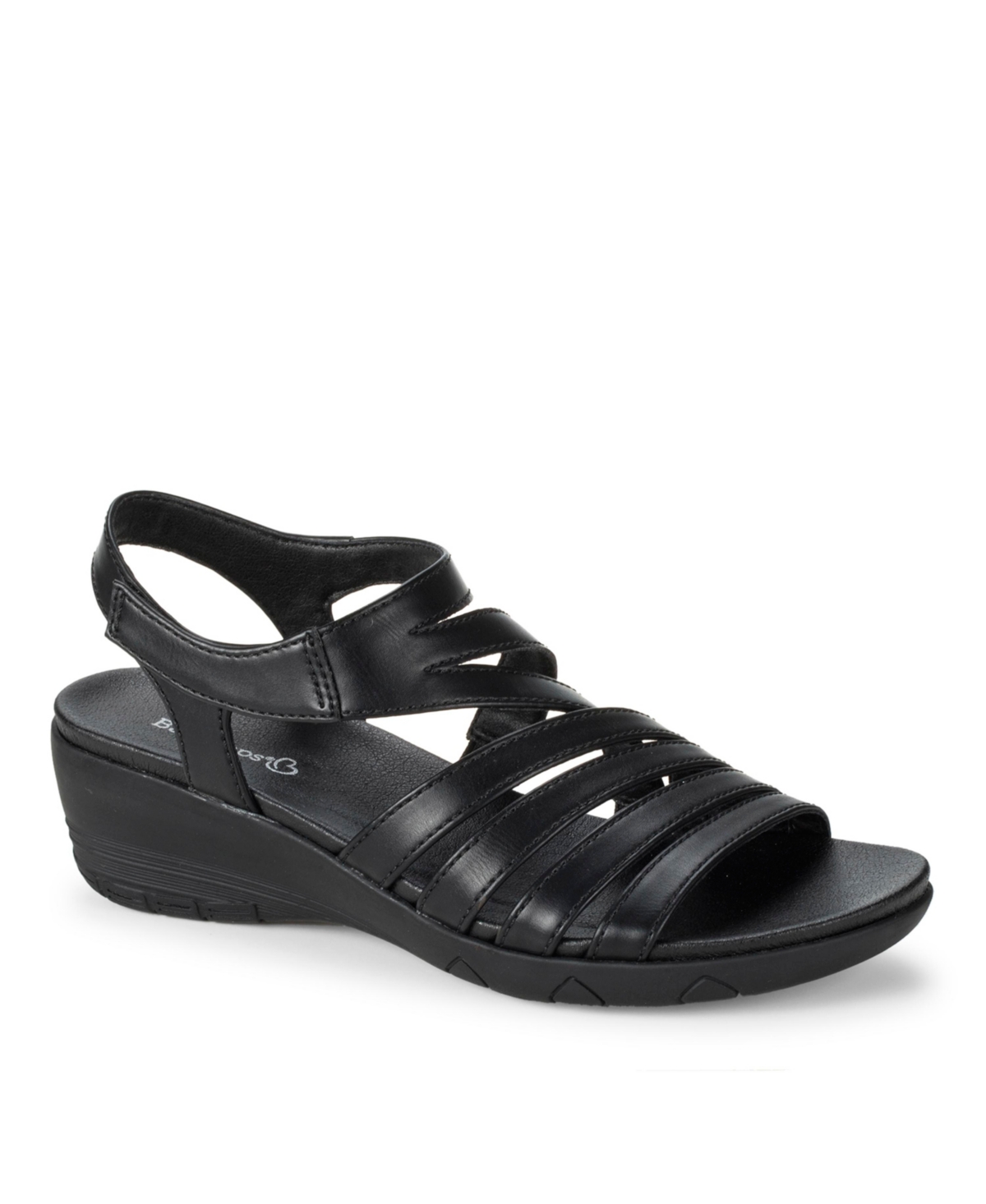 Baretraps Women's Harlean Open Toe Wedge Sandals In Black