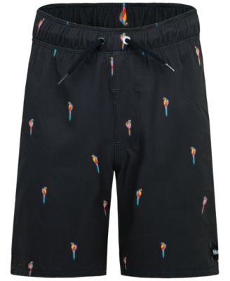 Hurley - Big Boys Ditsy Birds Pull-On Swim Shorts
