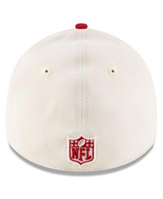 Men's Cream/Red Tampa Bay Buccaneers 2025 NFL Draft 39THIRTY Flex Hat