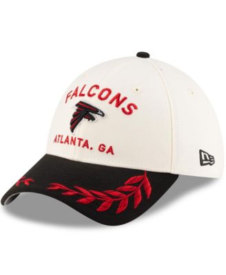 New Era - Men's Cream/Black Atlanta Falcons 2025 NFL Draft 39THIRTY Flex Hat