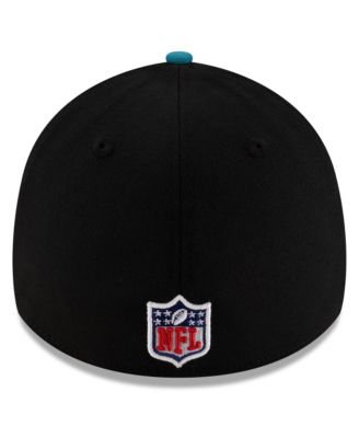 Men's Black/Teal Jacksonville Jaguars 2025 NFL Draft 39THIRTY Flex Hat