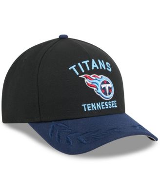 Men's Black/Navy Tennessee Titans 2025 NFL Draft 9FORTY A-Frame M-Crown Adjustable Hat