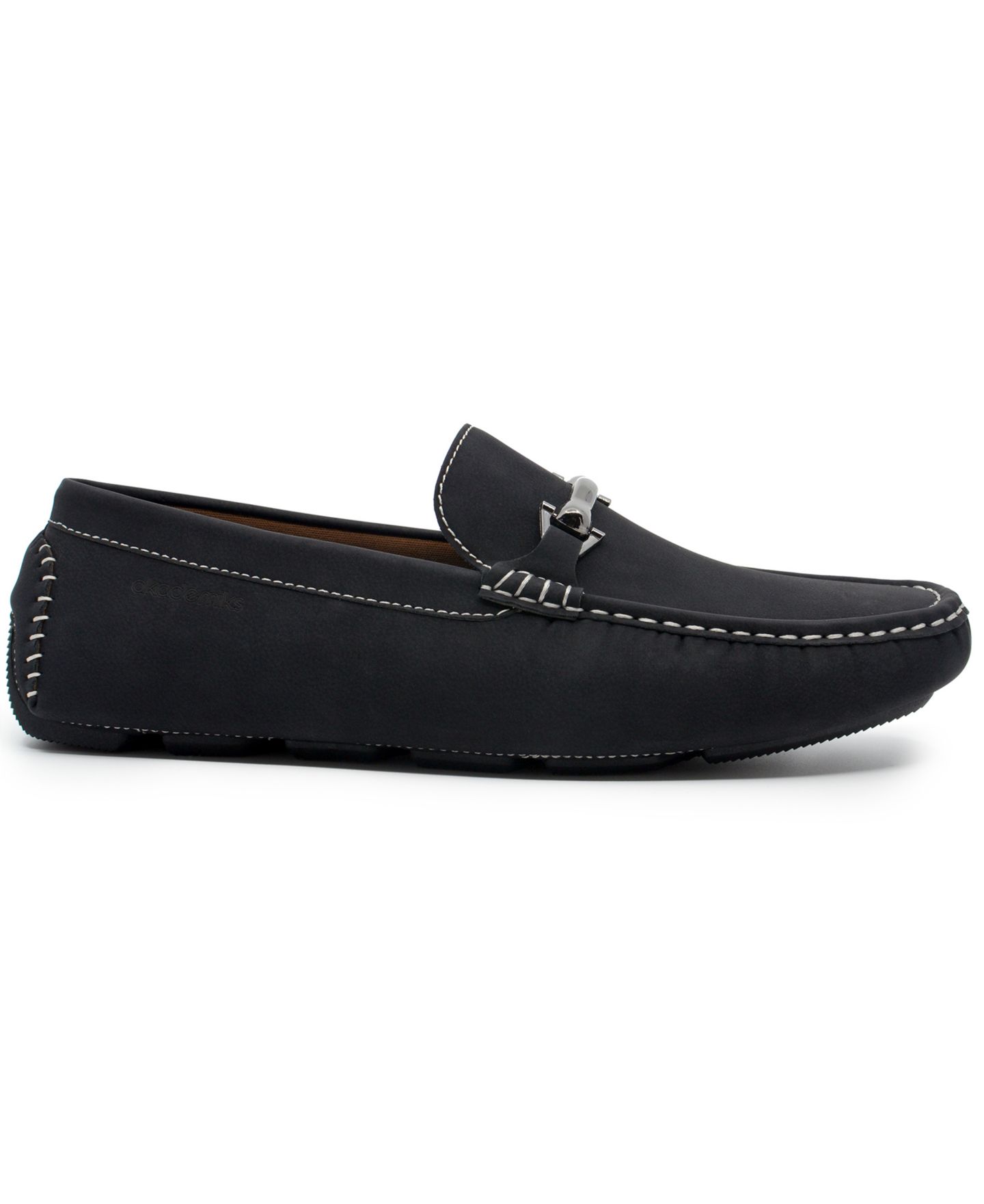 Мужские туфли Akademiks Weston Slip-On Buckle, цвет: Чёрный — фото 2