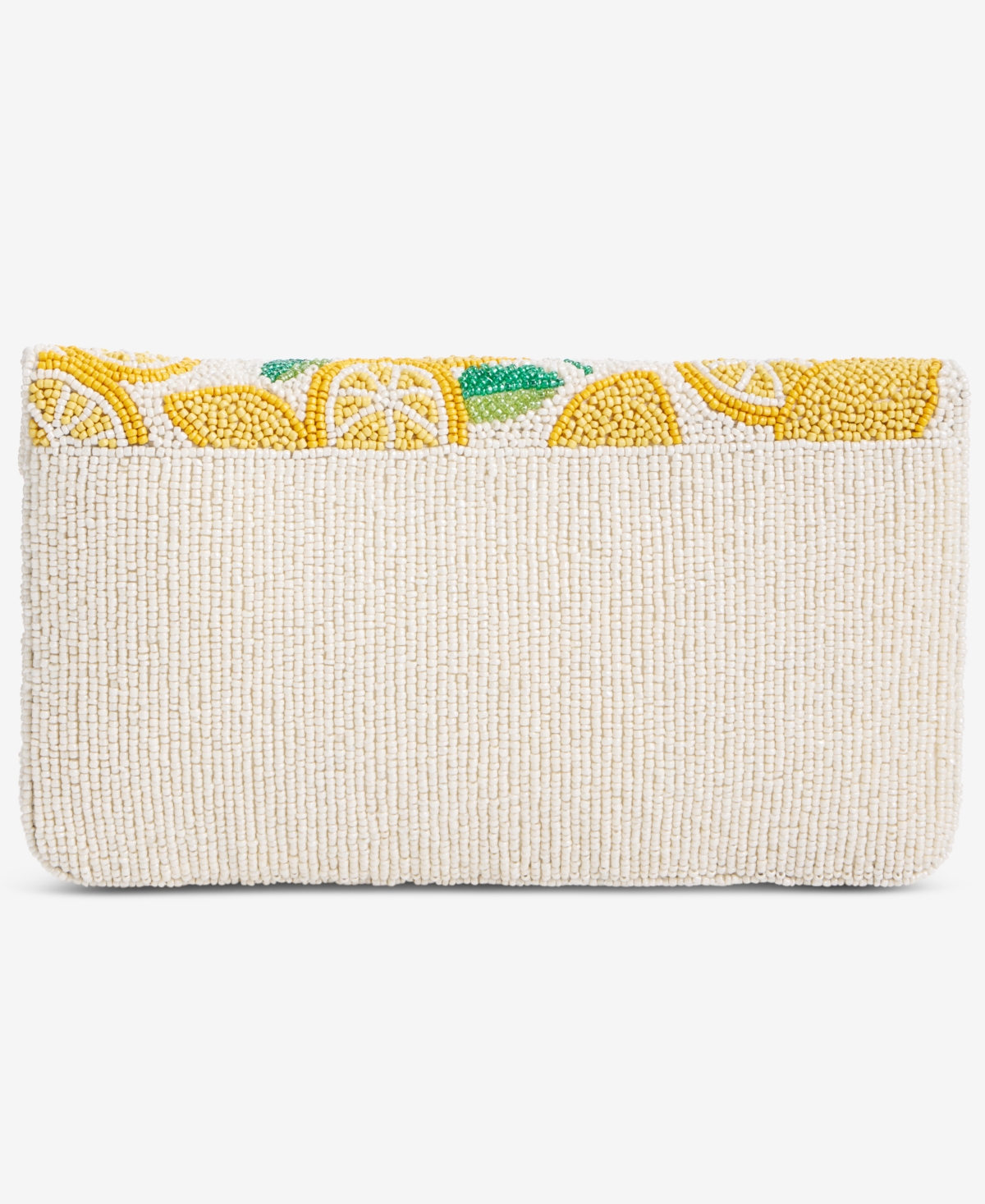 On 34th Hand Beaded Envelope Clutch, Exclusively At Macy's In White