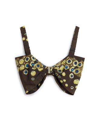 Women's Accessory Detailed Crop Top