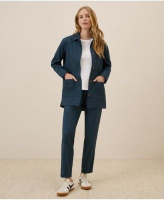 Women's Organic Cotton Daily Twill Oversized Lightweight Jacket