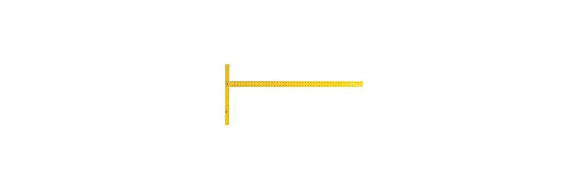 Bon 15-115 T Square - 48-inch X 22-inch X 2-inch
