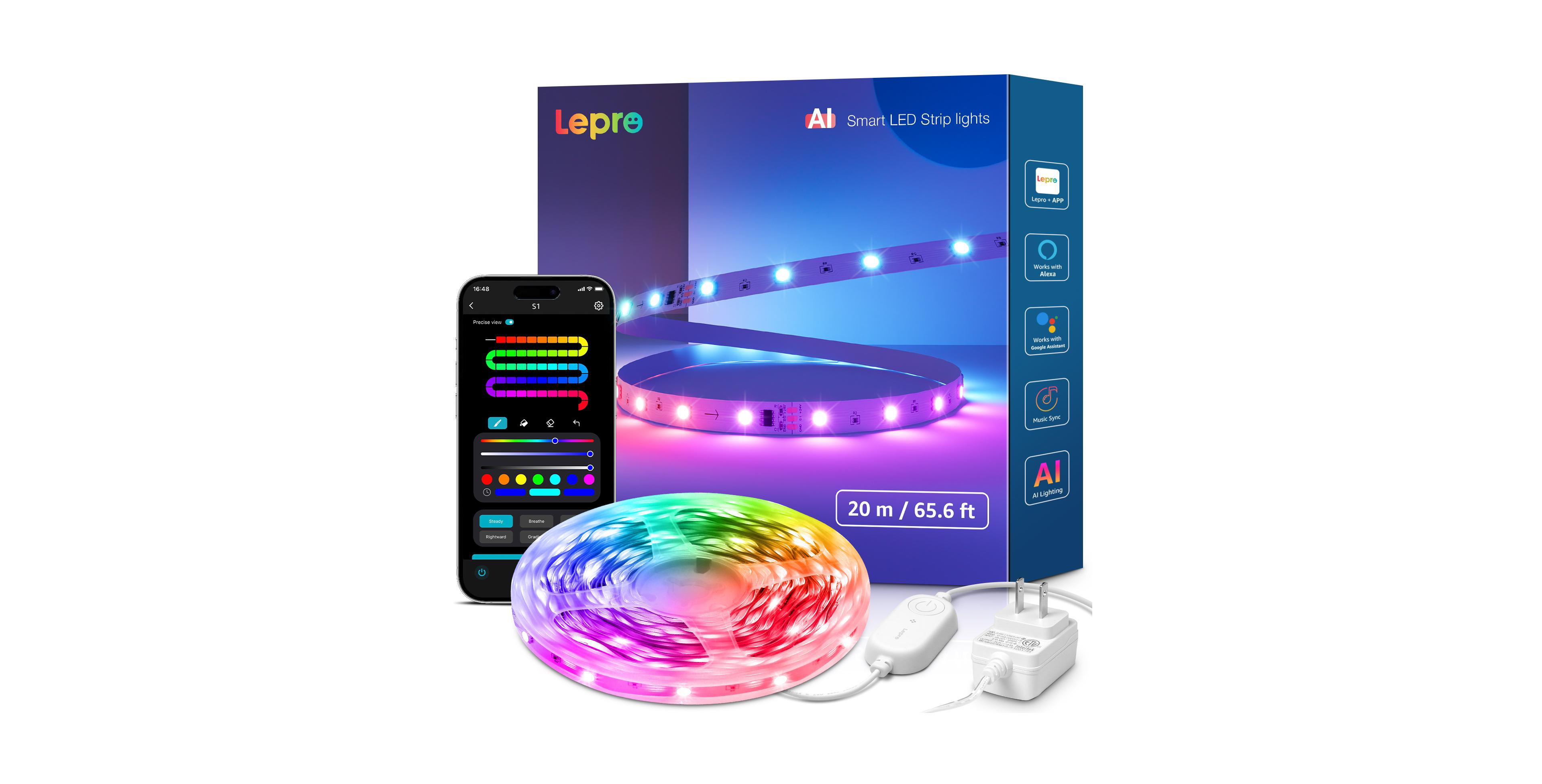 Lepro S1 Ai Led Strip Lights for Bedroom
