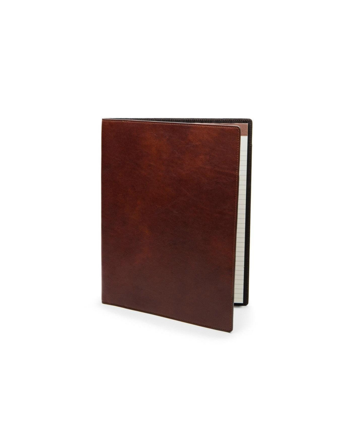 Dolce Flexible Leather Portfolio 8.5x11 - Dark brown