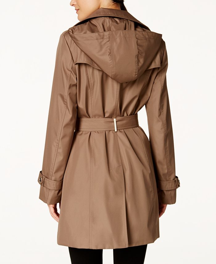 Calvin klein petite trench coat online