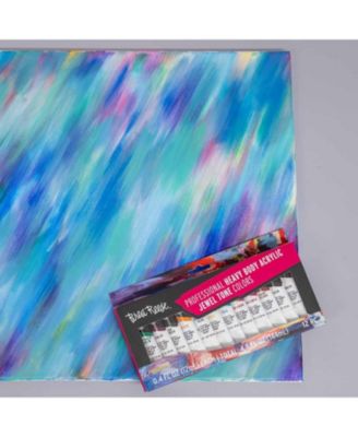 Professional Heavy Body Acrylics: Jewel Tone Colors - 12ct