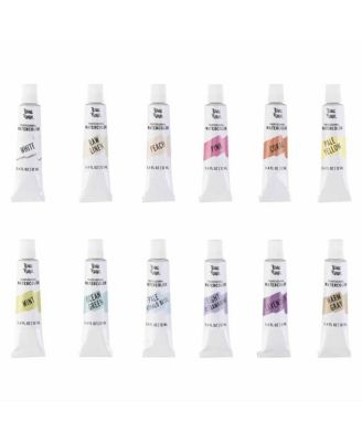 Professional Watercolor Paint Set: Pastels
