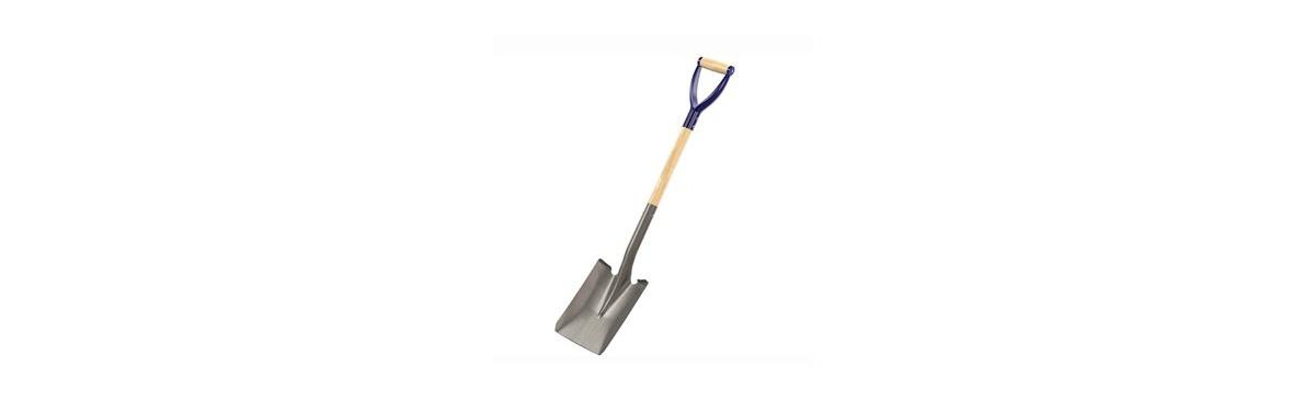 14-263 Shovel -Squareuare Point 27-inch D Wood Handle