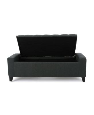 Tufted Upholstered Storage Ottoman Bench with Lift-Top and Versatile Seating for Bedroom or Living Room-The Pop Home