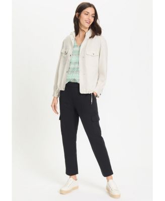 Women's Mona Fit Straight Cropped Cargo Pant