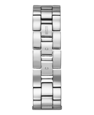 Women's Analog Silver-Tone Mesh Watch, 28mm