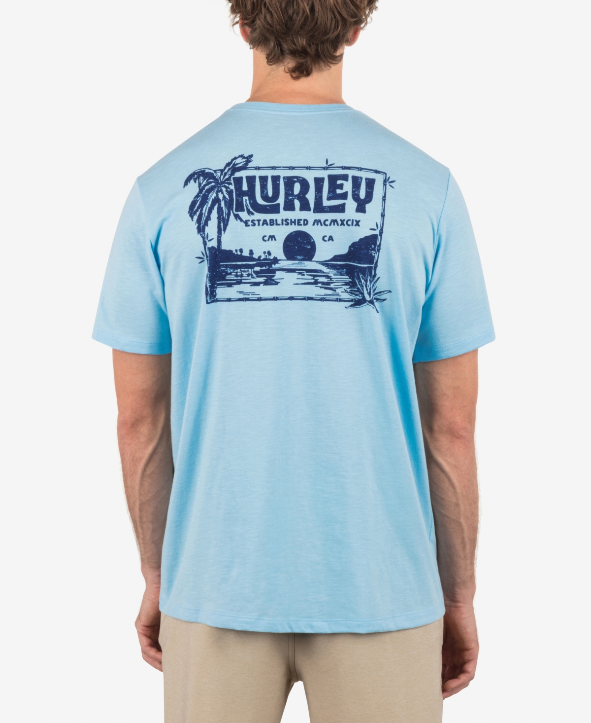 Men's Island Vibes Slub Short Sleeve T-Shirt - Martian rust