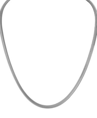 Men's Icon Sterling Silver 22" Chain Necklace