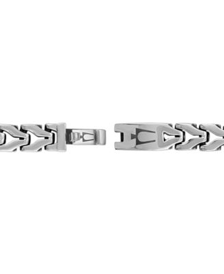 Men's Icon Stainless Steel Link Bracelet