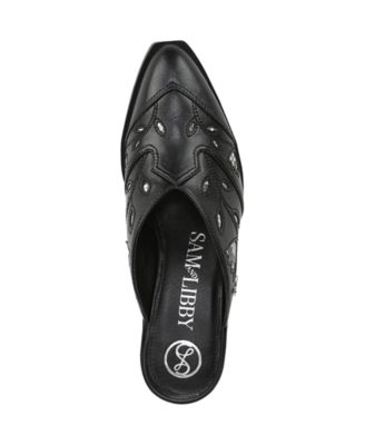 Women's Floren Western Block Heel Mules