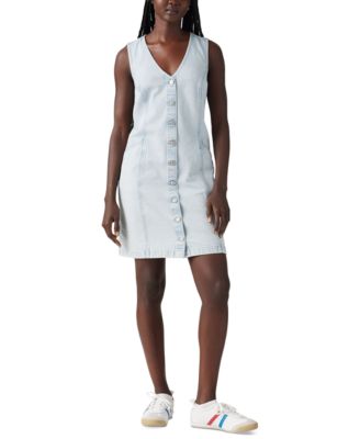 Levi's - Plus Size Vianna Cotton Sleeveless Denim Vest Dress