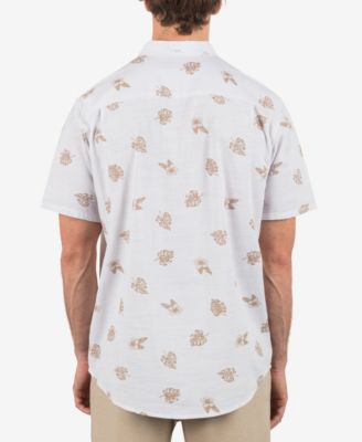 Men's Oao Stretch Print Short Sleeve Shirt