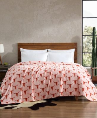 Wrangler Steer Head Ultra Soft Plush Fleece Blanket, Twin