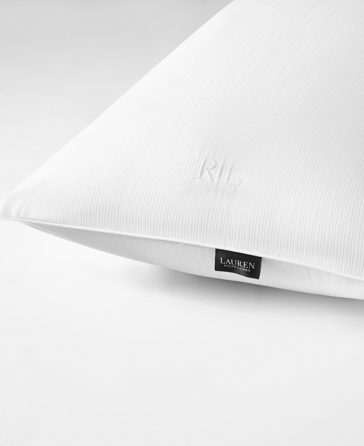 Ralph Lauren Greatloft Never Flat Foam Core Down Alternative Pillow In White