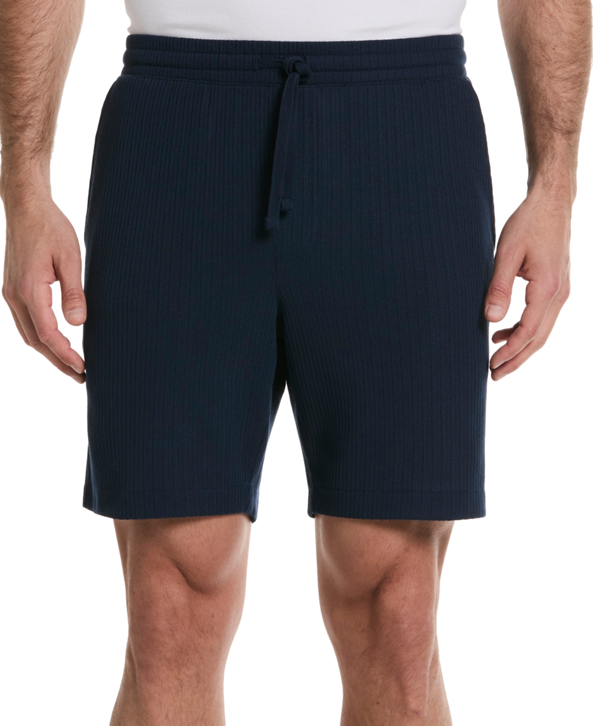 Men's Textured Knit Shorts - Dress Blues