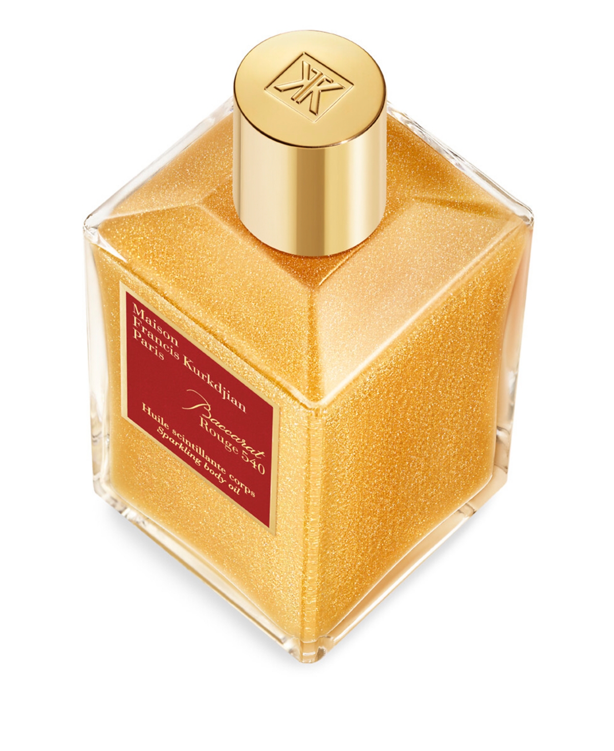 Maison Francis Kurkdjian Baccarat Rouge 540 Scented Sparkling Body Oil 6.8 Oz. In Transparent