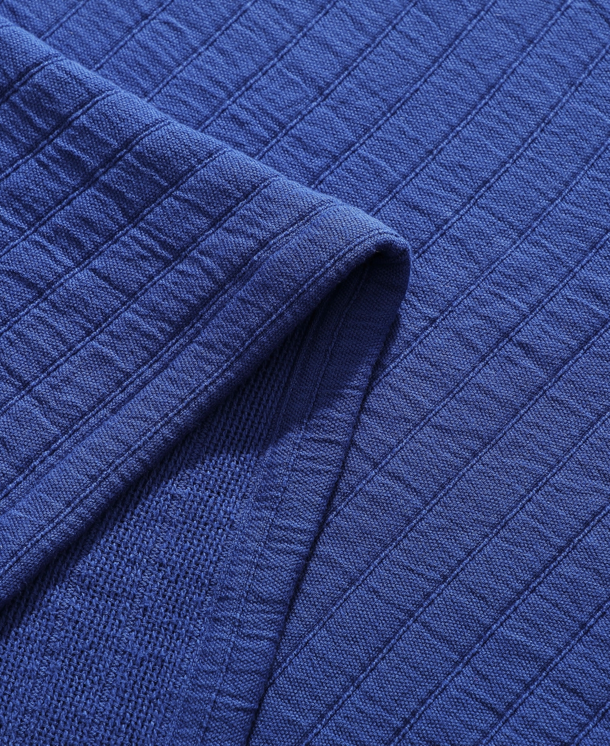 Tommy Hilfiger Essential Weave Cotton Blanket, Full/queen