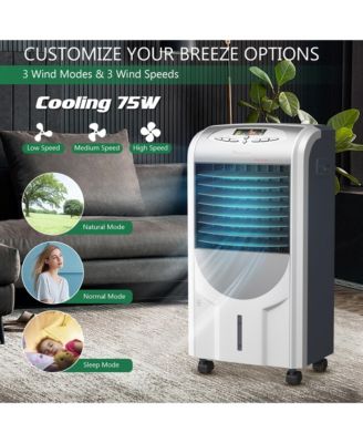 Air Cooler Heater Portable Evaporative Fan Filter Humidifier