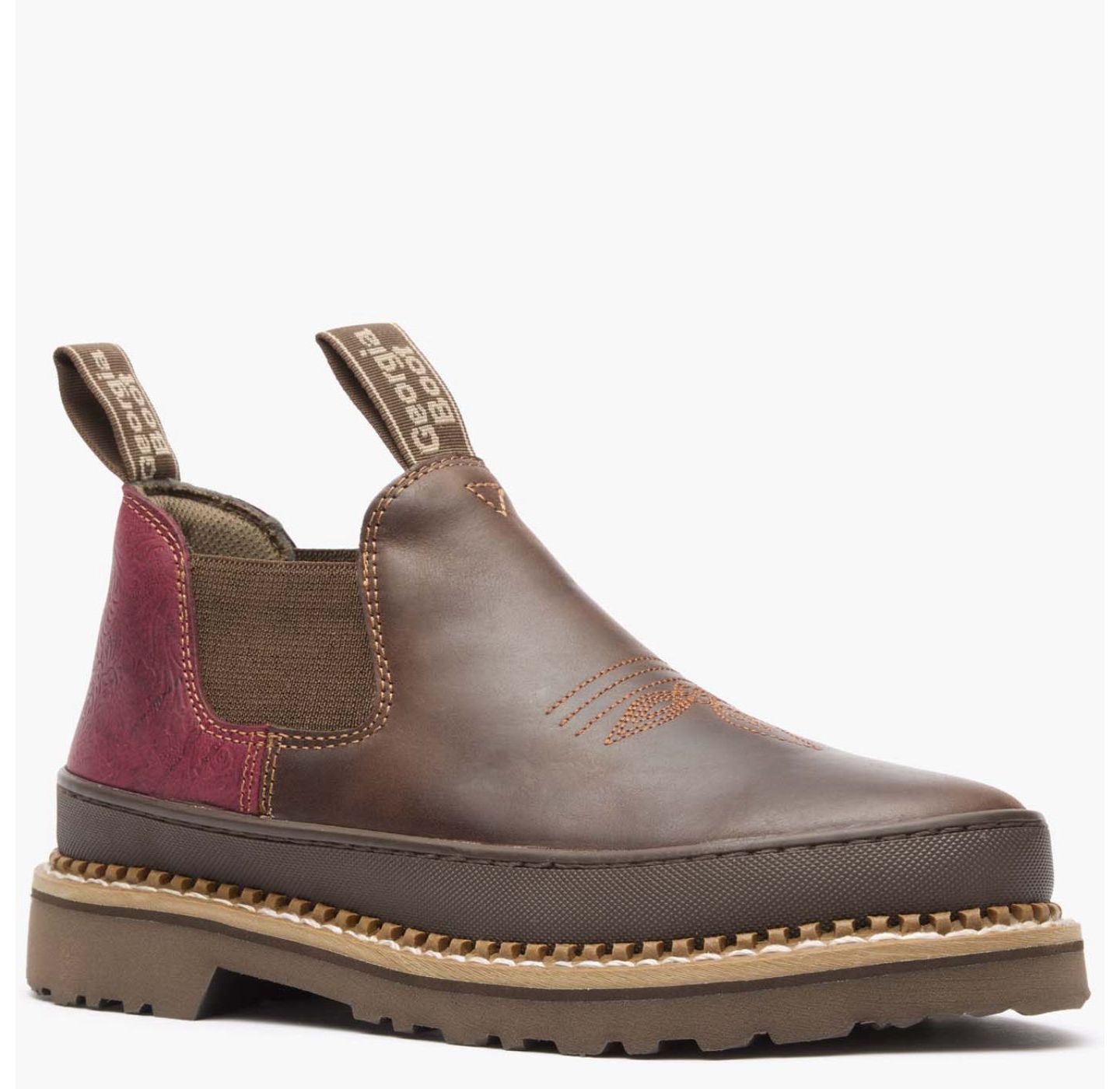 Женские ботинки Georgia Boot Crimson Blossom Fashion Romeo, цвет: Коричневый — фото 7