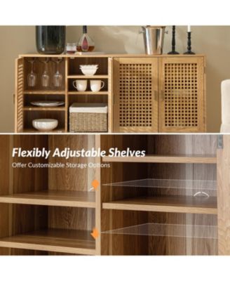 Comtemporary Alexis 58"Wide Sideboard