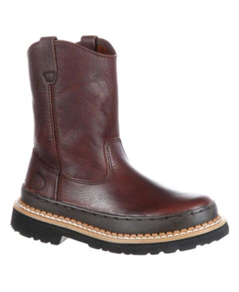 Детские ботинки GEORGIA BOOT Georgia Little Georgia Giant Wellington для мальчиков, цвет: Коричневый